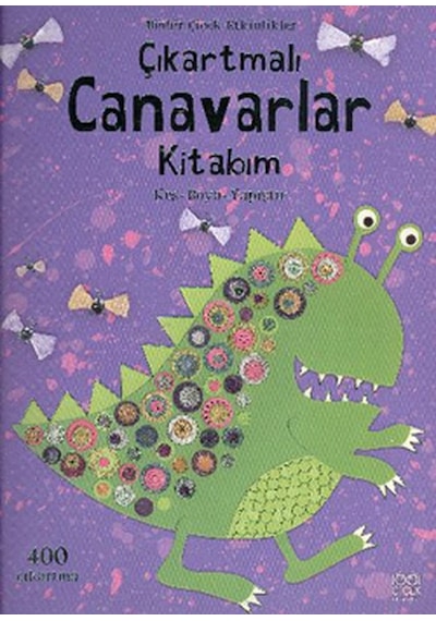 Çıkartmalı Canavarlar Kitabım- Arkadaş Yayıncılık