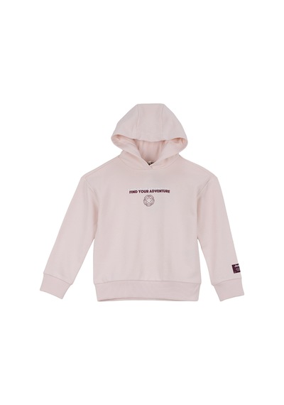 Jeep Pembe Kız Çocuk Baskılı Sweatshirt J6wg-swt7519