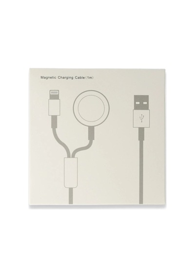 Ac08 2in1 Kablosuz Şarj Apple Watch 1/2/3/4/5/6/7/8/se -