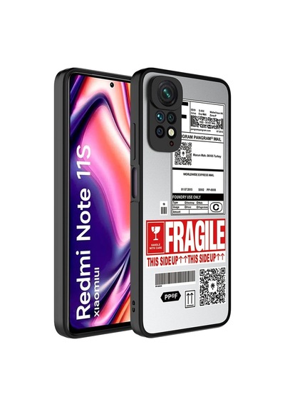 Xiaomi Redmi Note 11 Global Kılıf Aynalı Desenli Kamera Korumalı Parlak Zore Mirror Kılıf