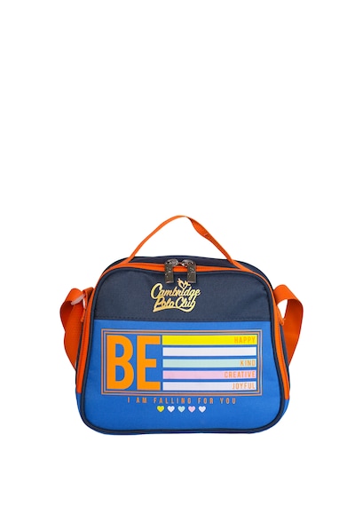Lacivert Be Happy Unisex Çocuk Beslenme Çantası