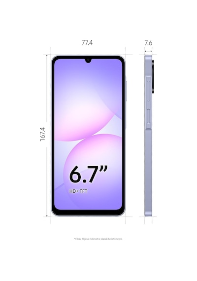 Samsung Galaxy A07 4 GB 128 GB  (Samsung Türkiye Garantili)