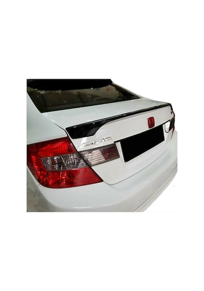 Honda Civic Fb7 Amerikan Bagaj Üstü Spoiler Parlak Siyah Spoyler Plastik İthal