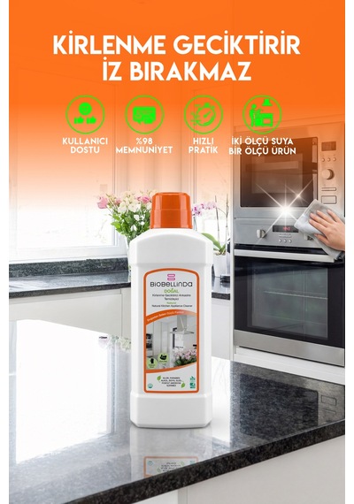 Doğal Ankastre Temizleyicisi Kirlenme Lekeler 750 Ml 2'li Set Diğer