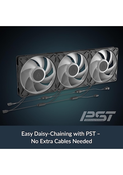 P14 Pro A-rgb Siyah - Güçlü Premium Fan, Y-kablo Bölmeli 140 Mm Pwm Fan, 400-2500 Rpm, 0 Rpm