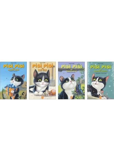 Pisi Pisi Seti-4 Kitap Takım - Helena Kraljic - Eksik Parça