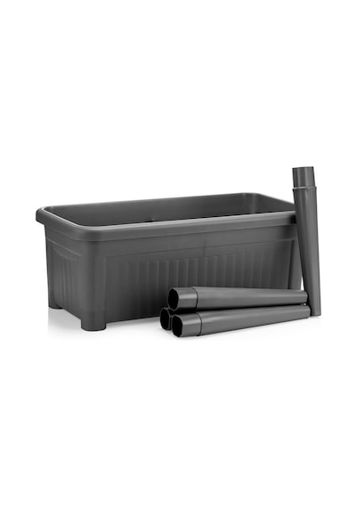 Omnipazar So-abs3 Fanuslu Ayaklı Bahçe Yetiştirme Saksı Seti 60 Litre No 3