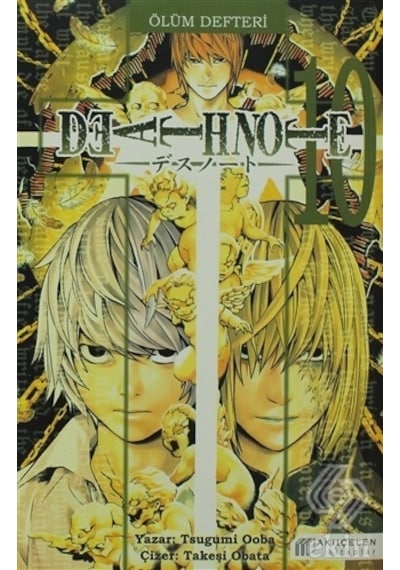 Death Note - Ölüm Defteri 10 - Tsugumi Ooba - Akılçelen Kitaplar