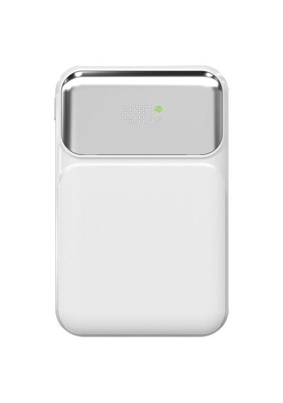Beyaz 10000mah Taşınabilir Powerbank, Hızlı Şarj Özellikli 30.000 Mah