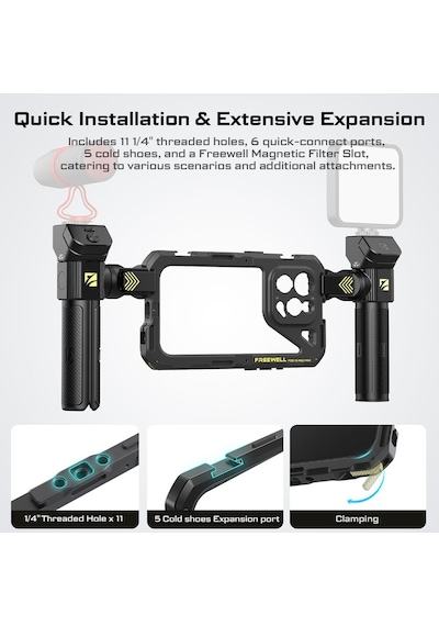 Freewell İphone 15 Pro Max Genius Rig Fw-ıp15pm-gvk