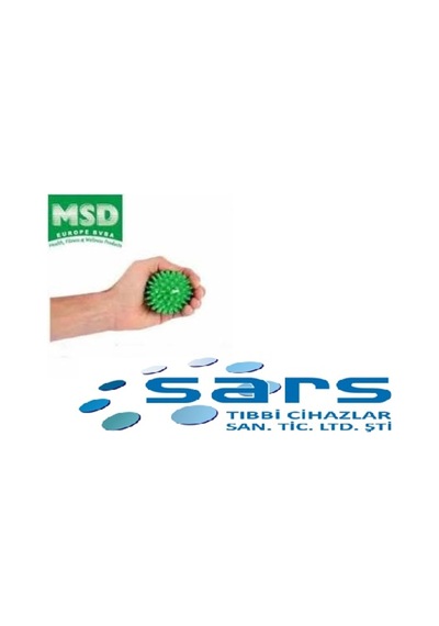 Dikenli El Egzersiz Topu-Msd Mambo 7Cm