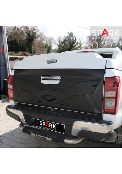 Isuzu D-max 2017-2019 Yıl Aralığı Uyumlu Bagaj Kapağı Dodik Siyah