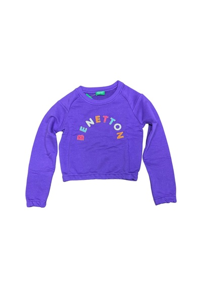 Benetton Çocuk Sweatshirt Bnt-g21567-015 Mor