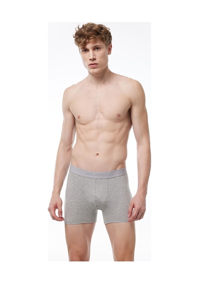 Malabadi Erkek Gri Modal Boxer M014 Gri