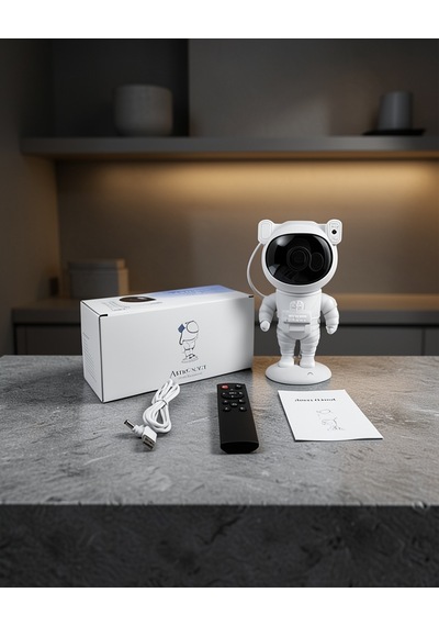 Astronot Projeksiyon Lamba Speaker Uuczastronotlamba2