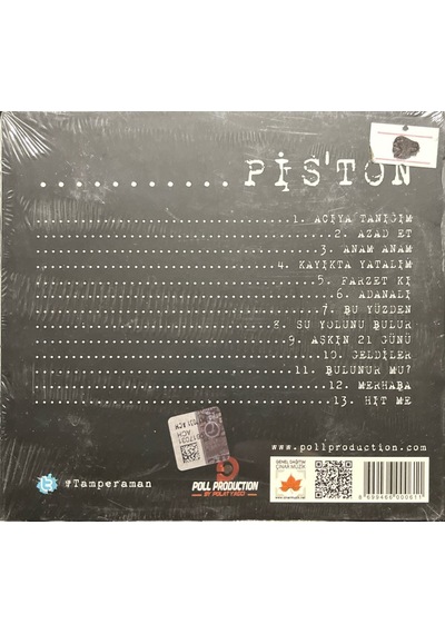 Plak Değildir Cd Dir Cd Piston Açılmamış Jelatininde Cd