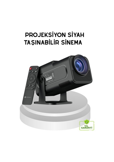 Tüketimli Hdmı Usb Girişli Akıllı Projeksiyon Cihazı Taşınabilir Düşük