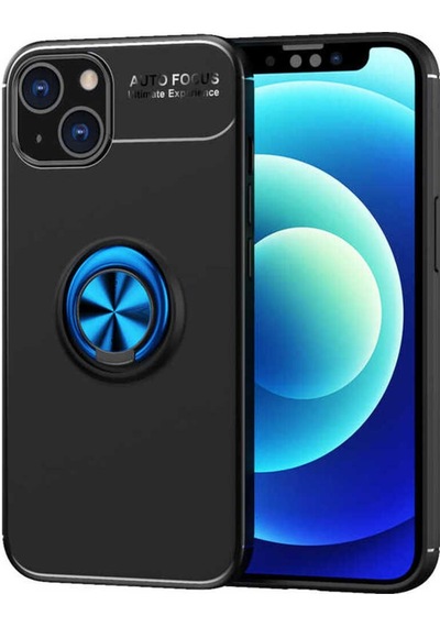 Apple Uyumlu iPhone 13 Mini Kılıf Zore Ravel Silikon Kapak Siyah