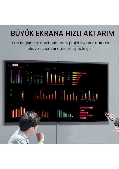 Veggieg Displayport Dp To Vga Full Hd 60hz Görüntü Video Aktarım Kablosu 1.5 Metre