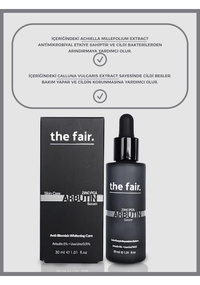 the fair. Leke ve Gözenek  Sebum  Cilt Bakım Serum Seti 3 x 30 ML