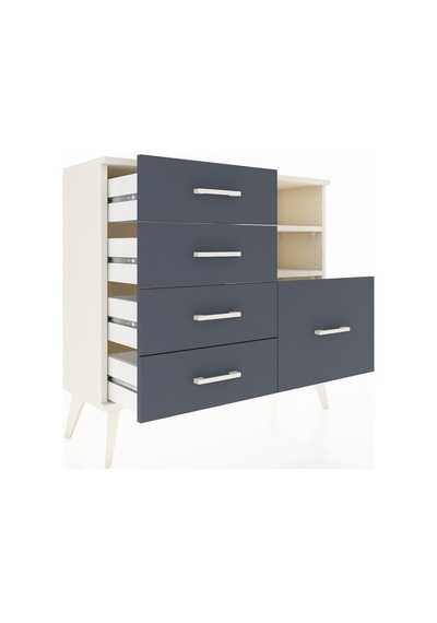 Arges Şifonyer 2 Raflı 5 Çekmeceli 88x30x80 Aytaşı-aytaşı/antrasit Aytaşı/antrasit Arges Şifonyer 2 Raflı 5 Çekmeceli 88x30x80 Aytaşı-aytaşı/antrasit Aytaşı/antrasit