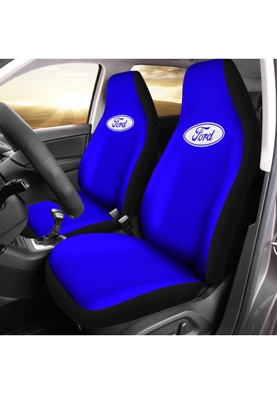 Ford Baskılı Oto Koltuk Kılıfı Pro - Mavi