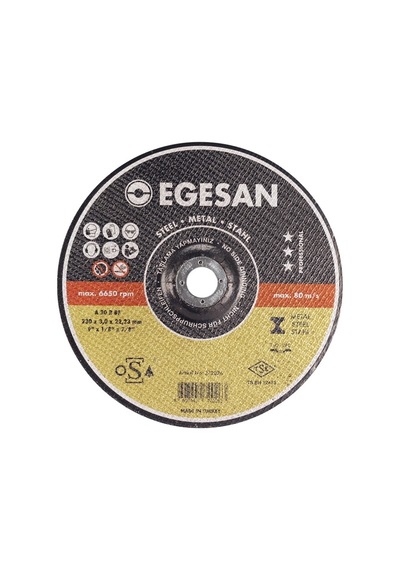 Egesan Metal Kesme Taşı 230 Mm