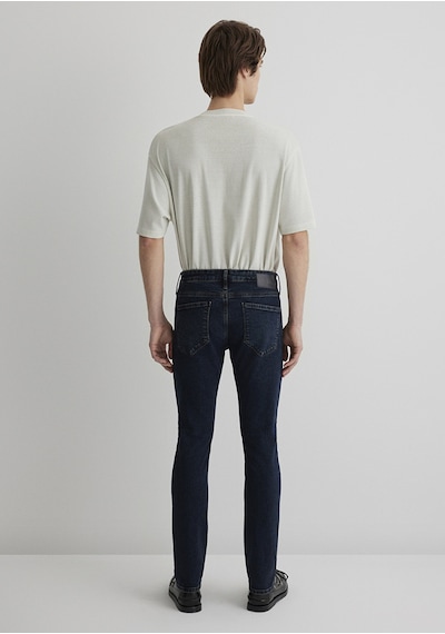 Mavi - Jake 90lar Tokk Mürekkep Mavi Jean Pantolon 0042282944 Lacivert