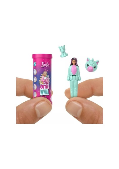 Hym25 Mini Barbieland Cutie Reveal Bebekler 10pcs Mixed