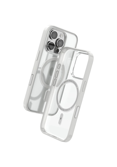Venco - 825 -  Apple iPhone Uyumlu 16 Pro Joly Magsafe Kapak - Glblseme - - Beyaz