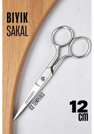 Transformacion Bıyık Makası Ice Tempered 702 Paslanmaz Çelik 12 Cm, 721641 1 - 2 Saat