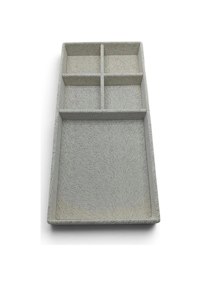 Yeni Model Kadife Kumaş Krem Renk 38,5 Cm / 18,5 Cm Takı Organizeri Çok Renkli
