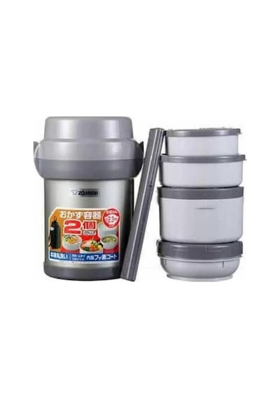 Zojirushi Sl-Jaf14-Sa Vakumlu Yemek Termosu Kabı 1.43L Gümüş Zojirushi Sl-Jaf14-Sa Vakumlu Yemek Termosu Kabı 1.43L Gümüş