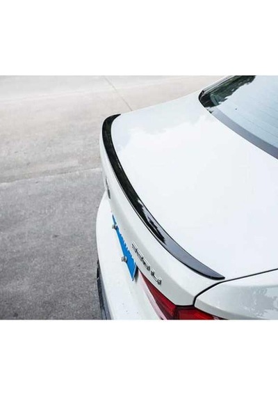 BMW 5 Serisi İçin Uyumlu G30 Hybrid Spoiler Piano Black