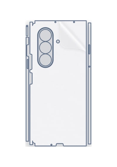 Galaxy Z Fold7 Uyumlu Fullbody Arka Kaplama Hidrojel Koruyucu Film