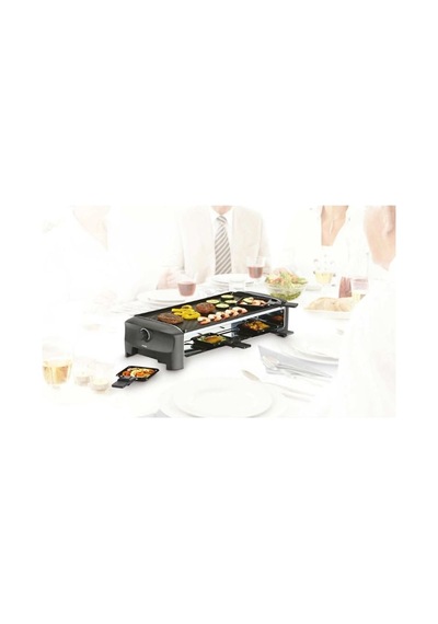 Princess 162840 Raclette Izgara Siyah 8 Kişilik