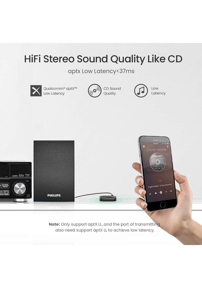 Ugreen Aptx Destekli Bluetooth 5.0 Audio Receiver Alıcı 10"