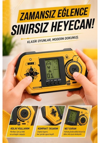 Torima GC015 Oyun Kolu Atari Joystick Tetris Gameboy