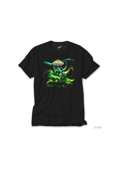 World Of Warcraft Lord Of The Outland Siyah Tişört