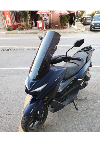 Motocam Arora Max T Easy 125 Ön Cam 2022-2026 Model 65cm Siyah Renkli 4mm Orta Boylu