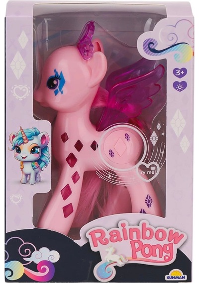 4385 Işıklı Unicorn Figür -sunman Standart