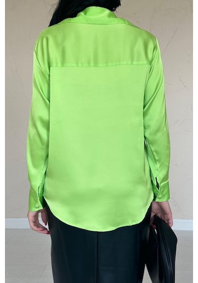 Dogutrend Neon Saten Gömlek Diğer
