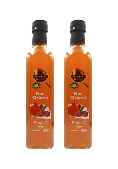 Nar Nar Sirkesi 2x500 Ml %100 Katkısız Doğal Özel Üretim