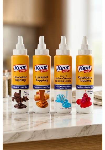 Topping Sos 4'lü Avantajlı Set Çikolatalı-frambuazlı-italyan Karamelli-karamelli 300 Gr X4