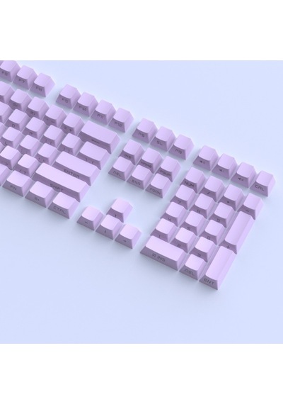 131 Tuş Keycaps Abs Tuş Takımı Yan Tuş Harf Mekanik Klavye Keycaps