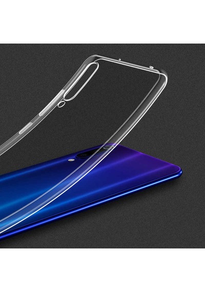 Noktaks - Xiaomi Mi 9 Se Uyumlu - Kılıf Şeffaf Soft Slim Fitt Süper Silikon Kapak - Şeffaf