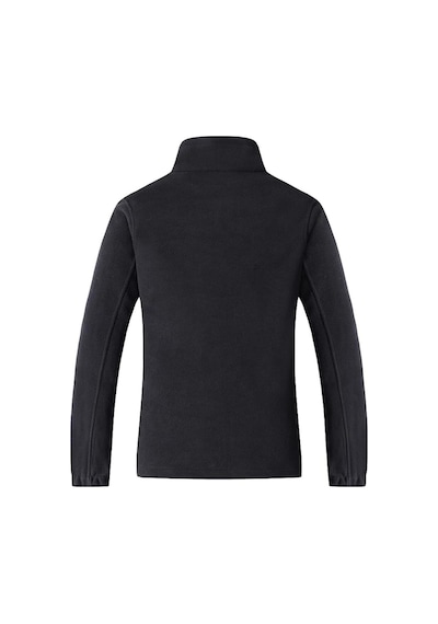 Genius Store Unisex Polar Tam Fermuarlı Outdoor Polar Ceket Tactical Polar Kadın-erkek Polar Renkli-tam Siyah