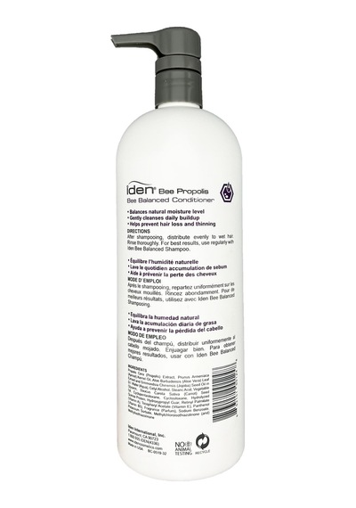 Iden Bee Balanced Propolis Özlü Dengeleyici Saç Kremi 946 ML