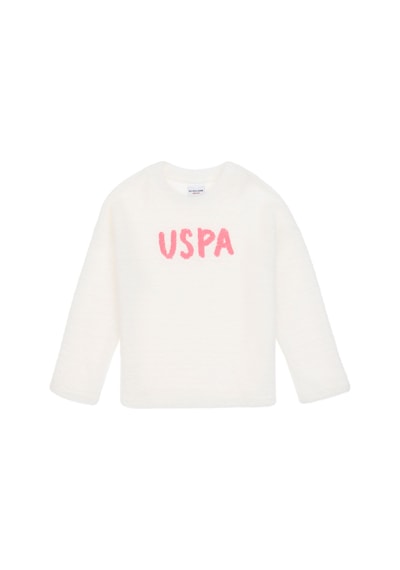 U.s. Polo Assn. Kız Çocuk Sweatshirt 50317981-vr256 İnci