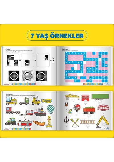 Dikkati Güçlendirme Seti 7 Yaş